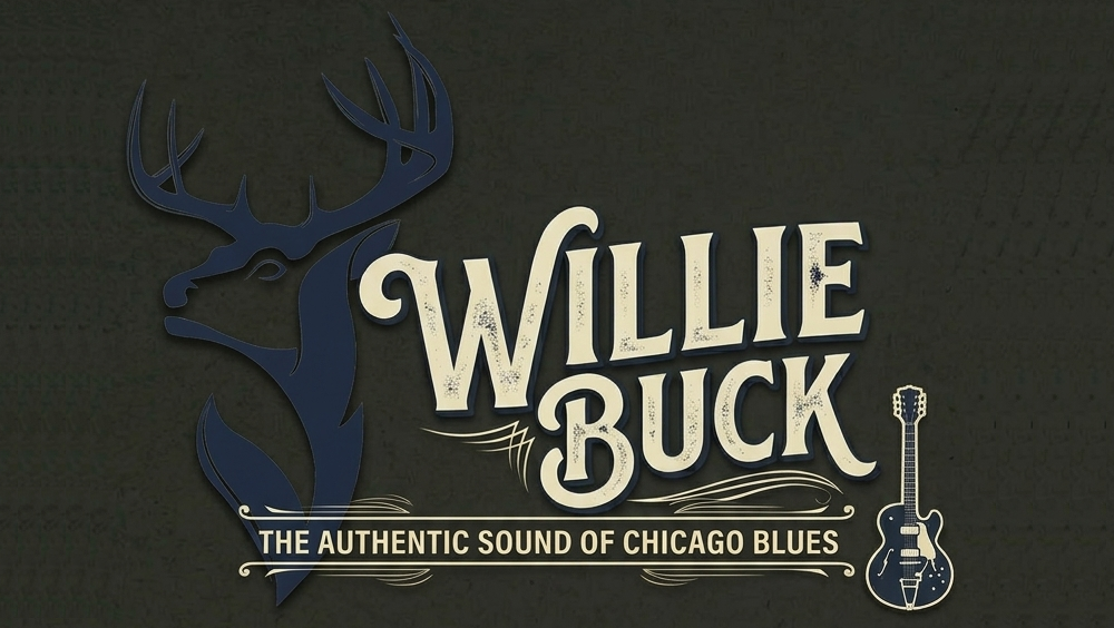 Willie Buck official Chicago blues logo